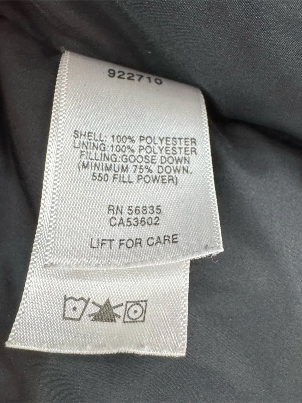 EUC Cabela’s Outdoor Gear Premier Northern Goose Down Vest Black size Large